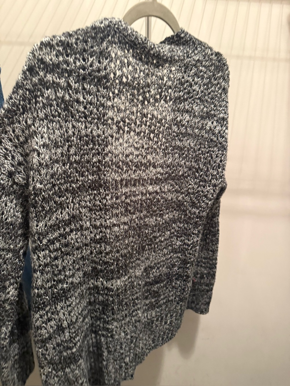 JJ❤️Basics black and grey long cardigan